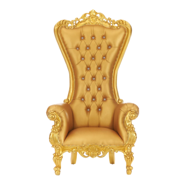 Gold Throne Chair