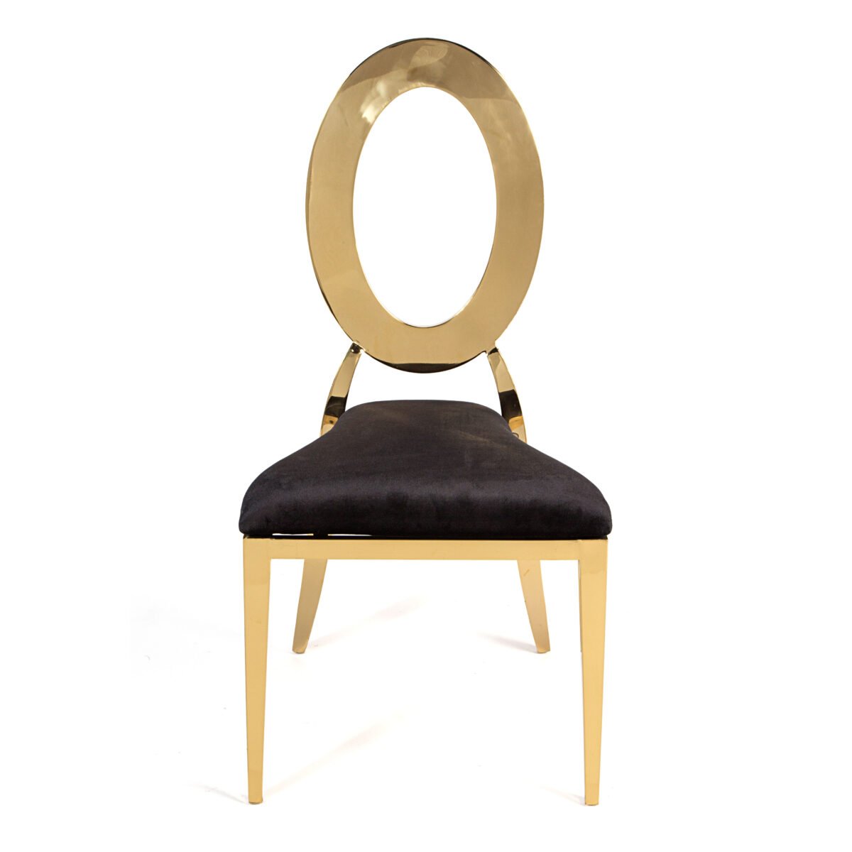 Red, Black and White Gold Dior Chair